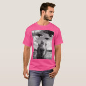 Funny Capybara Selfie mit Alien Ufos T-Shirt (Vorne ganz)