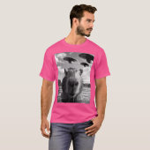 Funny Capybara Selfie mit Alien Ufos T-Shirt (Vorne ganz)