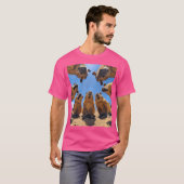Funny Capybara T-Shirt (Vorne ganz)