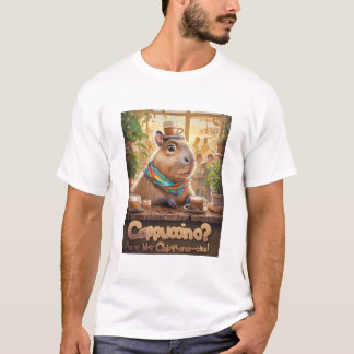 Funny Capybara T - Shirt für Tierfans