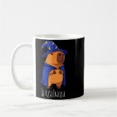 Funny Capybara Wizard Costume Wizabara Graphic Kid Kaffeetasse (Links)