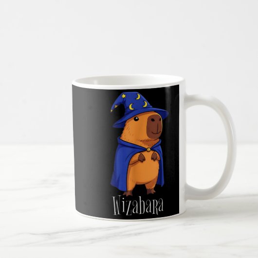 Funny Capybara Wizard Costume Wizabara Graphic Kid Kaffeetasse (Rechts)