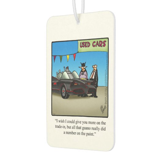 Funny Car Air Freshener für ihn Autolufterfrischer (Links)