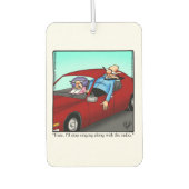 Funny Car Air Freshener für ihn Autolufterfrischer (Vorderseite)