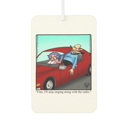 Funny Car Air Freshener für ihn Autolufterfrischer (Vorderseite)