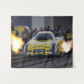 Funny Car Drag Racer Sport Wandteppich (Vorderseite (Horizontal))