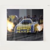 Funny Car Drag Racer Sport Wandteppich (Vorderseite (Horizontal))