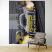 Funny Car Drag Racer Sport Wandteppich (Beispiel)