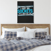 Funny Car Mechanic Design | Mechanic Canvas Leinwanddruck (Insitu (Schlafzimmer))