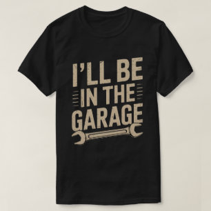 Funny Car Mechanic Vater - Ich bin in der Garage T-Shirt