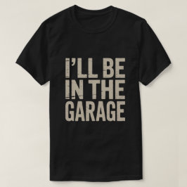 Funny Car Mechanic Vater - Ich bin in der Garage T-Shirt