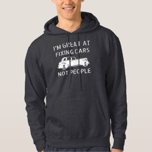 Funny Car Mechanism Zitat Mechanic Joke Hoodie