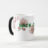 Funny Car MUG – BACK OFF | Gag Gift for  Verwandlungstasse (Vorderseite Links)