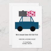 Funny Car Neue Zuhause Moving Flat Announcement Ca Ankündigung (Vorne/Hinten)