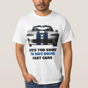 Funny Car Quotes - So fahren Sie schnell Auto T -  T-Shirt