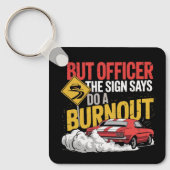 Funny Car Racing Burnout Drag Racing Muscle Car  Schlüsselanhänger (Vorderseite)