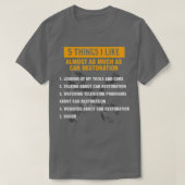 Funny Car Restoration Detection Auto Restorer T-Shirt (Design vorne)