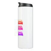 Funny Car Ride Sign Thermosbecher (Nach rechts gedreht)