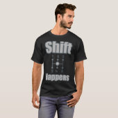 Funny Car Typ Gift - Stick Shift Happening Manual  T-Shirt (Vorne ganz)