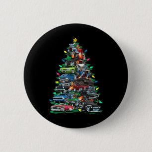 Funny Car Weihnachtsbaum Clic Muscle Cars Tree Lig Button