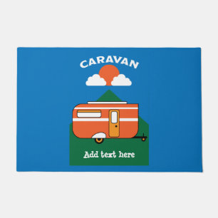 Funny Caravan Accessoires Camping Caravaner Fußmatte