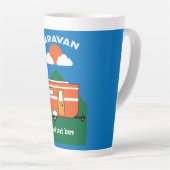 Funny Caravan Accessoires Camping Caravaner Milchtasse (Rechte Ecke)