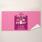 Funny Caravan Geschenke | Bester Caravanning | Woh Badehandtuch (Badehandtuch)