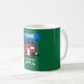 Funny Caravan Geschenke | Bester Caravanning | Woh Kaffeetasse (VorderseiteRechts)