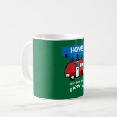 Funny Caravan Geschenke | Bester Caravanning | Woh Kaffeetasse (Vorderseite Links)