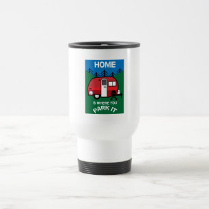 Funny Caravan Geschenke Bester Caravanning Woh Reisebecher