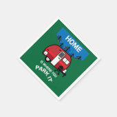 Funny Caravan Geschenke | Bester Caravanning | Woh Serviette (Ecke)