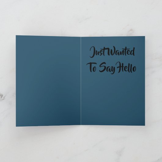 Funny Card Ich lade Celebrity Meinungen herunter Karte (Innenseite)