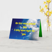 Funny Card Karte (Gelbe Blume)