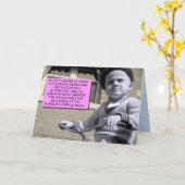 Funny Card - Little Butch Karte (Gelbe Blume)