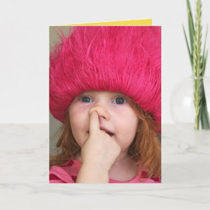 Funny Card - Picked This One - Custom Message Karte