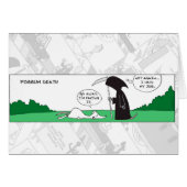 Funny Card - Possum Death (Vorderseite (Horizontal))