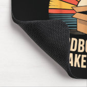 Funny Cardboard Box Breaker Downer Sarcastic Recyc Mousepad (Ecke)