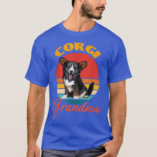 Funny Cardigan Welsh Corgi Oma Dog Lover Mothe T-Shirt