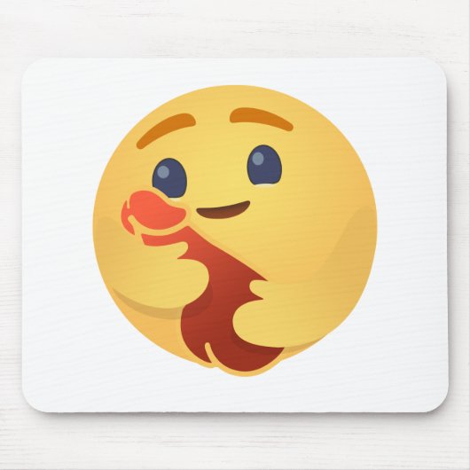 Funny Care Emojis Facebook Mousepad (Vorne)