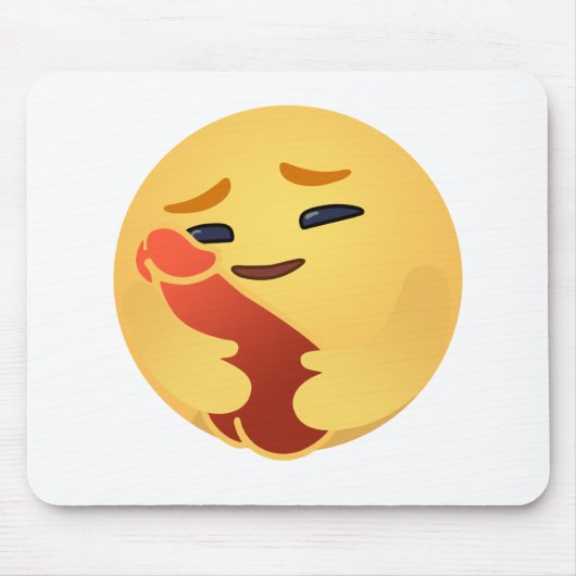 Funny Care Emojis Facebook Mousepad (Vorne)