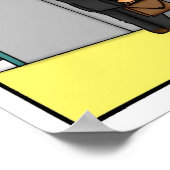 Funny Career Path Workplace Poster (Ecke)