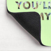 Funny Careful oder am Ende in Roman (w/face) Meme Mousepad (Ecke)