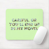Funny Careful oder am Ende in Roman (w/face) Meme Mousepad (Mit Mouse)