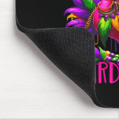 Funny Carnival Party Ein perfektes Wochenende in B Mousepad (Ecke)
