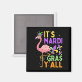 Funny Carnival Party Magnet (Vorderseite/Rückseite)