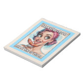 Funny Carnivore Bacon Wurst Fleisch GRILLEN Grill Notizblock (Rotiert)