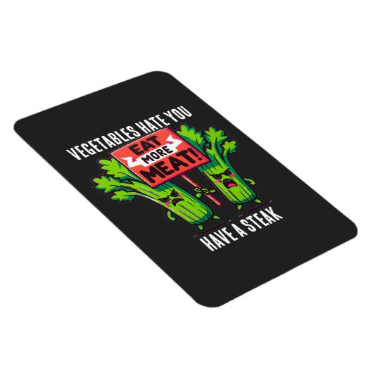 funny carnivore Magnet (Rechte Seite)