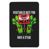 funny carnivore Magnet (Vertikal)