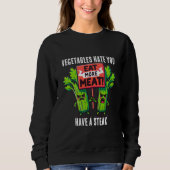 funny carnivore sweatshirt  (Vorderseite)