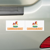 Funny Carousel Autoaufkleber (Auf Auto)